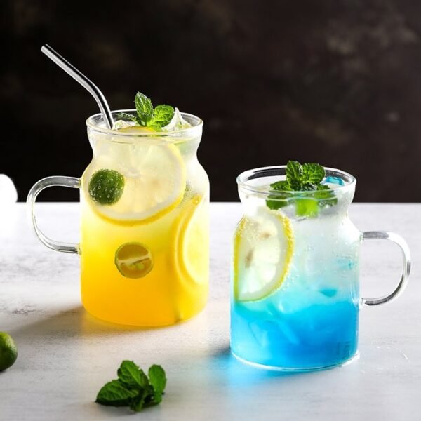 Jug Glass Cup with Handle 水罐玻璃杯