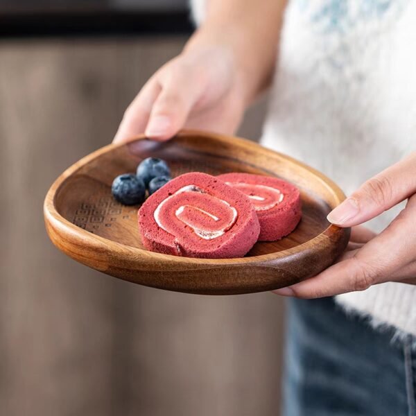 Heart Wooden Tray 厚心形托盘