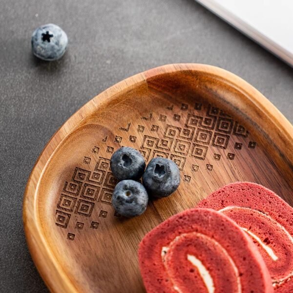 Heart Wooden Tray 厚心形托盘