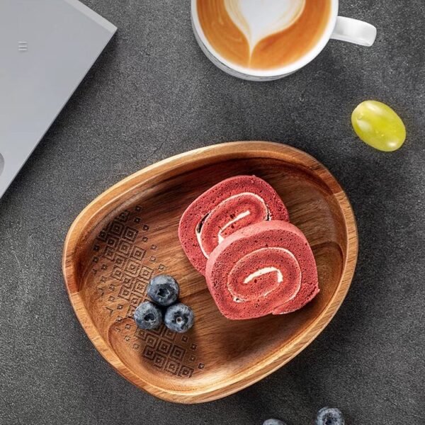 Heart Wooden Tray 厚心形托盘