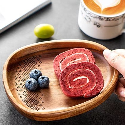 Heart Wooden Tray 厚心形托盘
