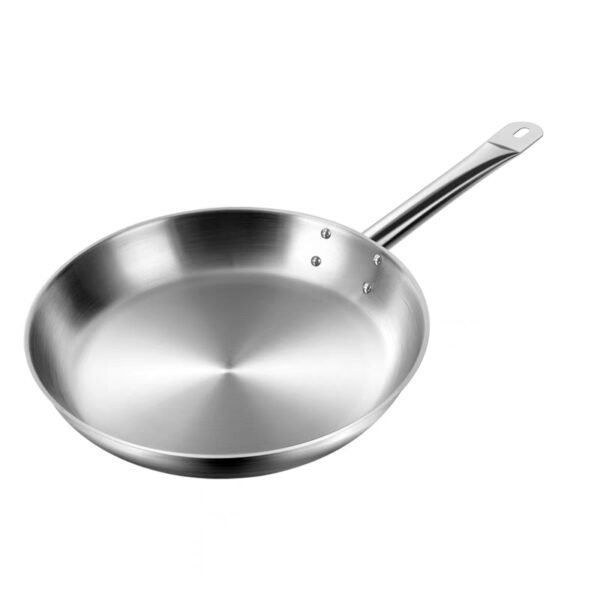 Stainless Steel Frying Pan 复底斜身煎锅 (沙光)