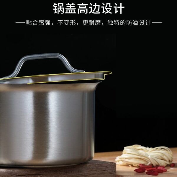 Stainless Steel Sauce Pan 复底高身汁锅 (单柄)