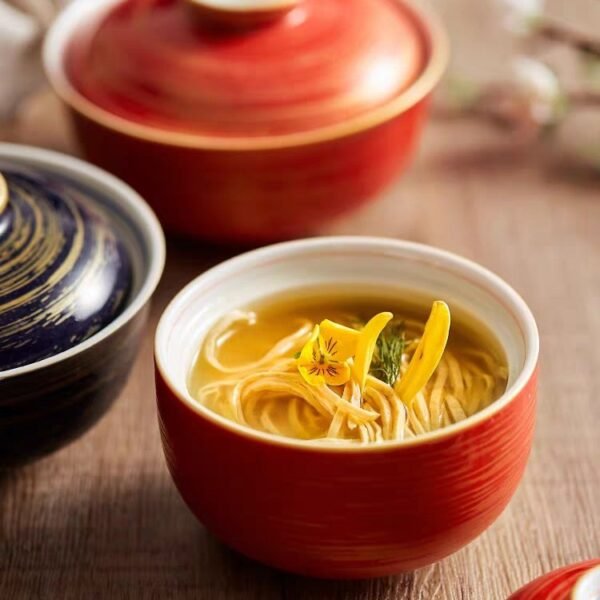 Japanese Style Miso Soup Bowl (Gold Line) 日式味噌汤碗 (金线)