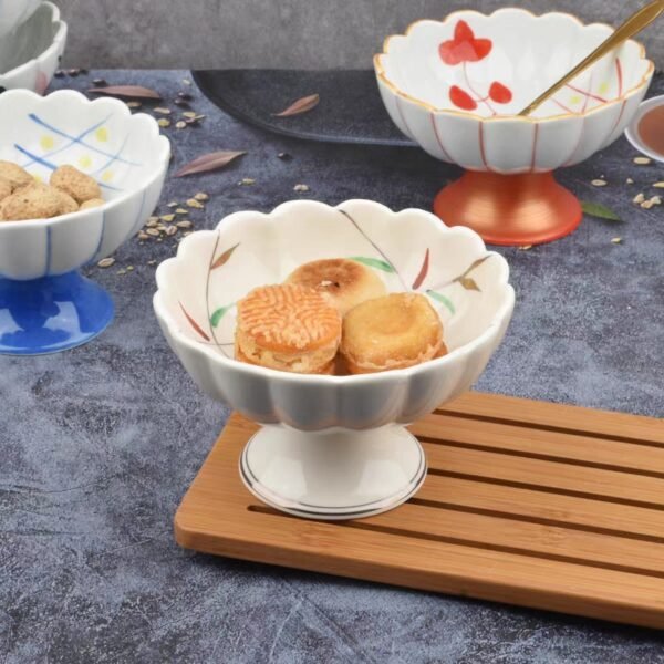 High Feet Dessert Bowl 日式甜品高脚碗