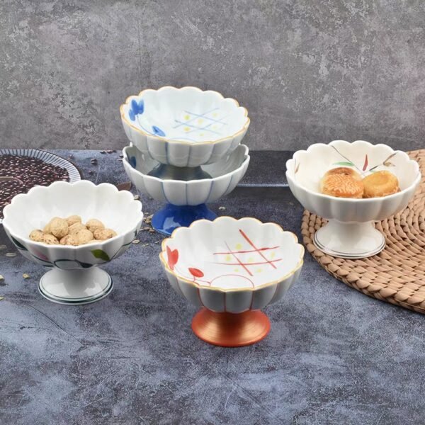 High Feet Dessert Bowl 日式甜品高脚碗