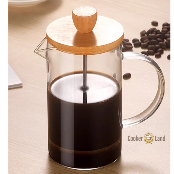 Bamboo French Press Maker (竹制法式压榨机)
