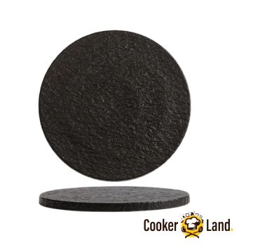 Round Flat Plate （圆厚边平板-黑）