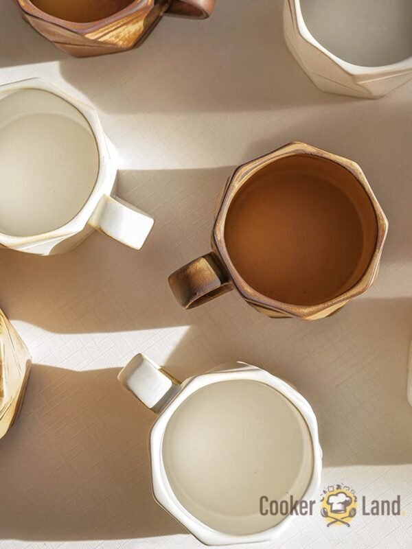 Hand Made Coffee Cup 手工切片咖啡杯