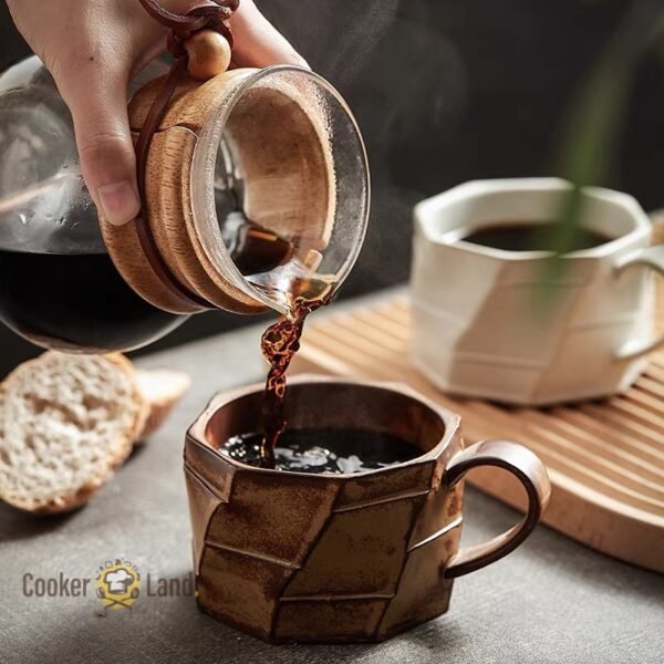Hand Made Coffee Cup 手工切片咖啡杯