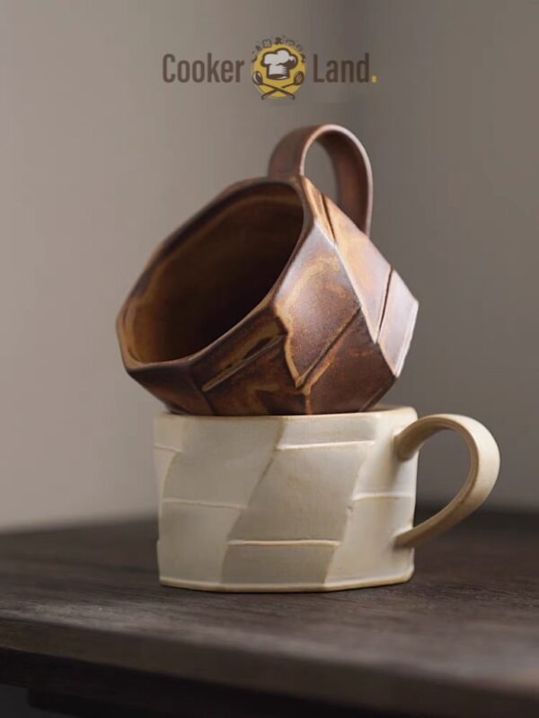 Hand Made Coffee Cup 手工切片咖啡杯